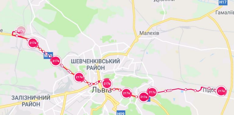 АТП №1 вимагає впорядкувати роботу приміського маршруту №217А