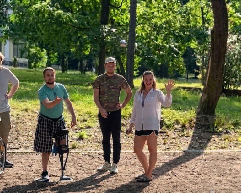 Спільне тренування з петанку ЛК АТП №1 та Незламних